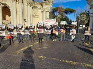Manifestazione animalista al Bioparco di Roma_10