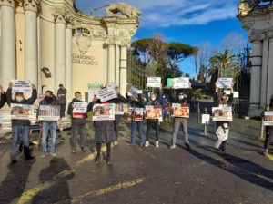 Manifestazione animalista al Bioparco di Roma_14