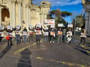 Manifestazione animalista al Bioparco di Roma_9